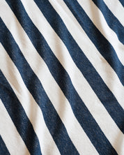 Plage Towel - Navy Stripe