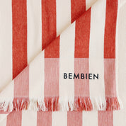 Plage Towel - Red Stripe