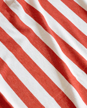 Plage Towel - Red Stripe