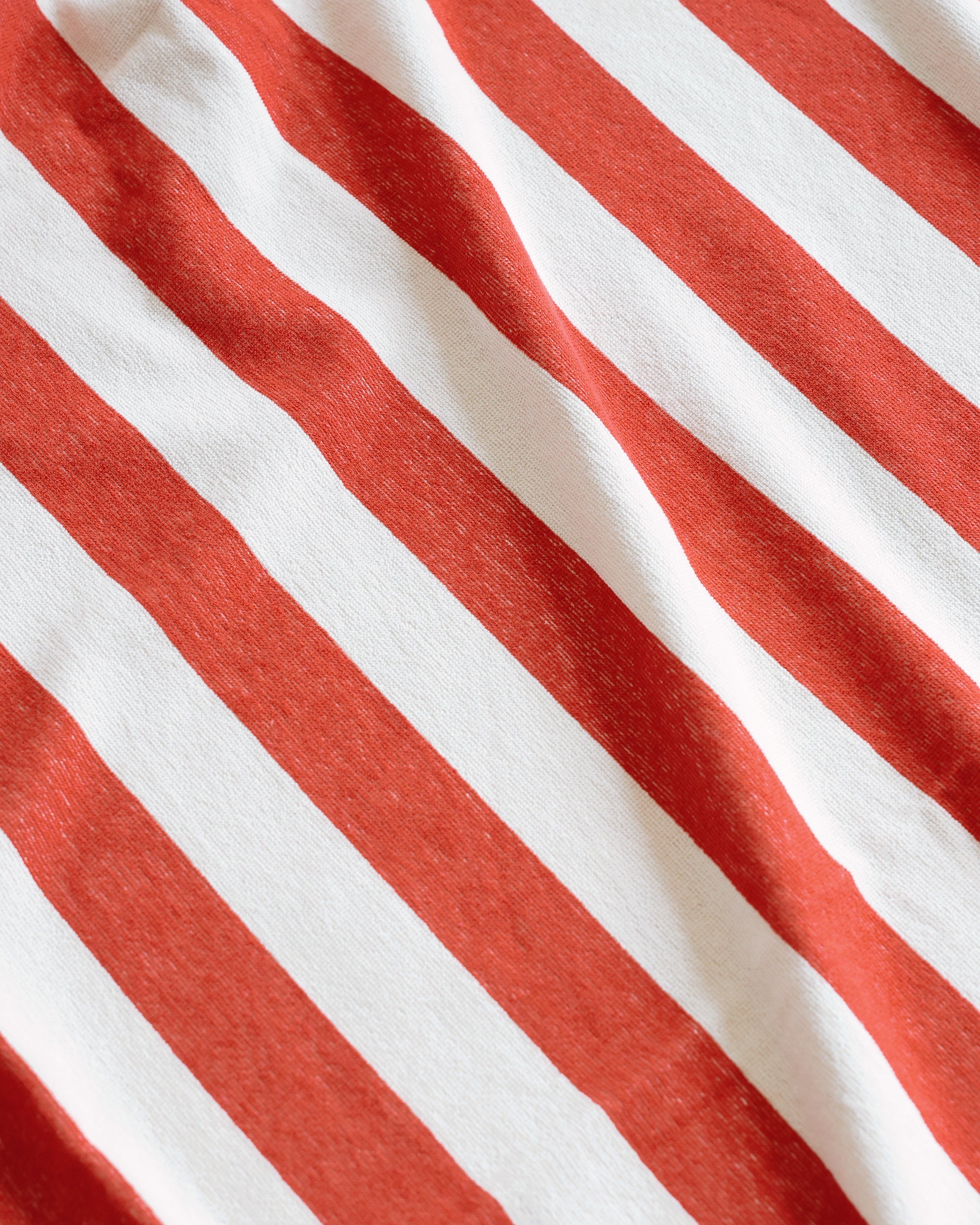 Plage Towel - Red Stripe
