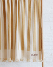Plage Towel - Tan Stripe