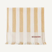 Plage Towel - Tan Stripe