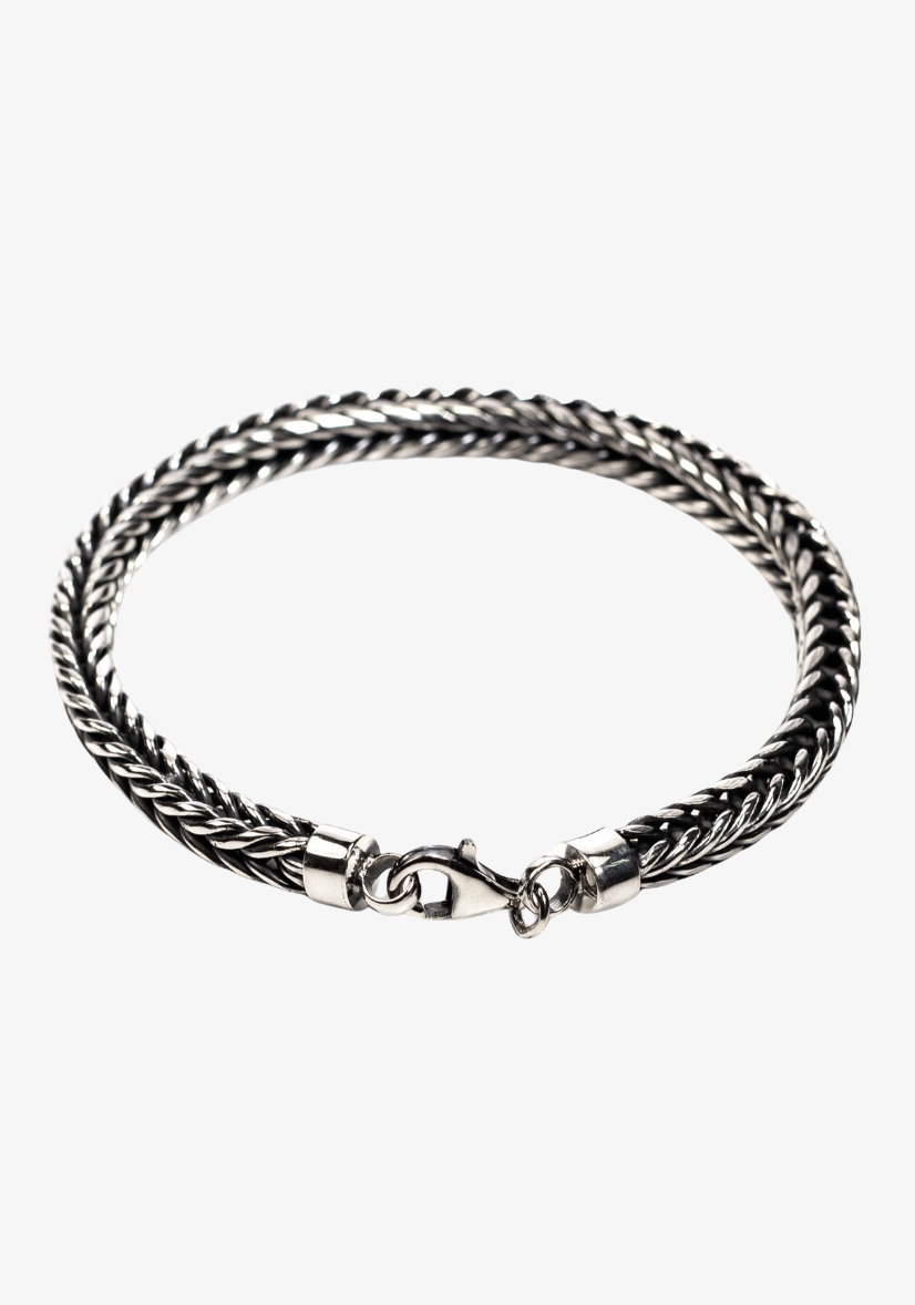 Snake Skin Chain Bracelet