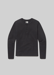 Classic Henley in Charred Cedar