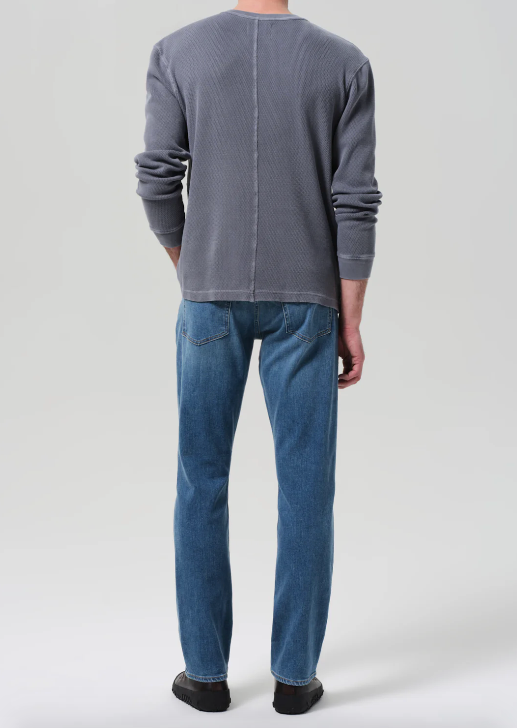 citizens of humanity mens Gage Slim Straight Cashmere Denim jeans in Anders wash