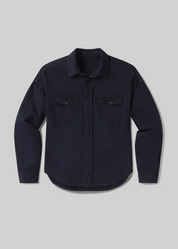 Shigoto Shirt Jacket in Dark Indigo