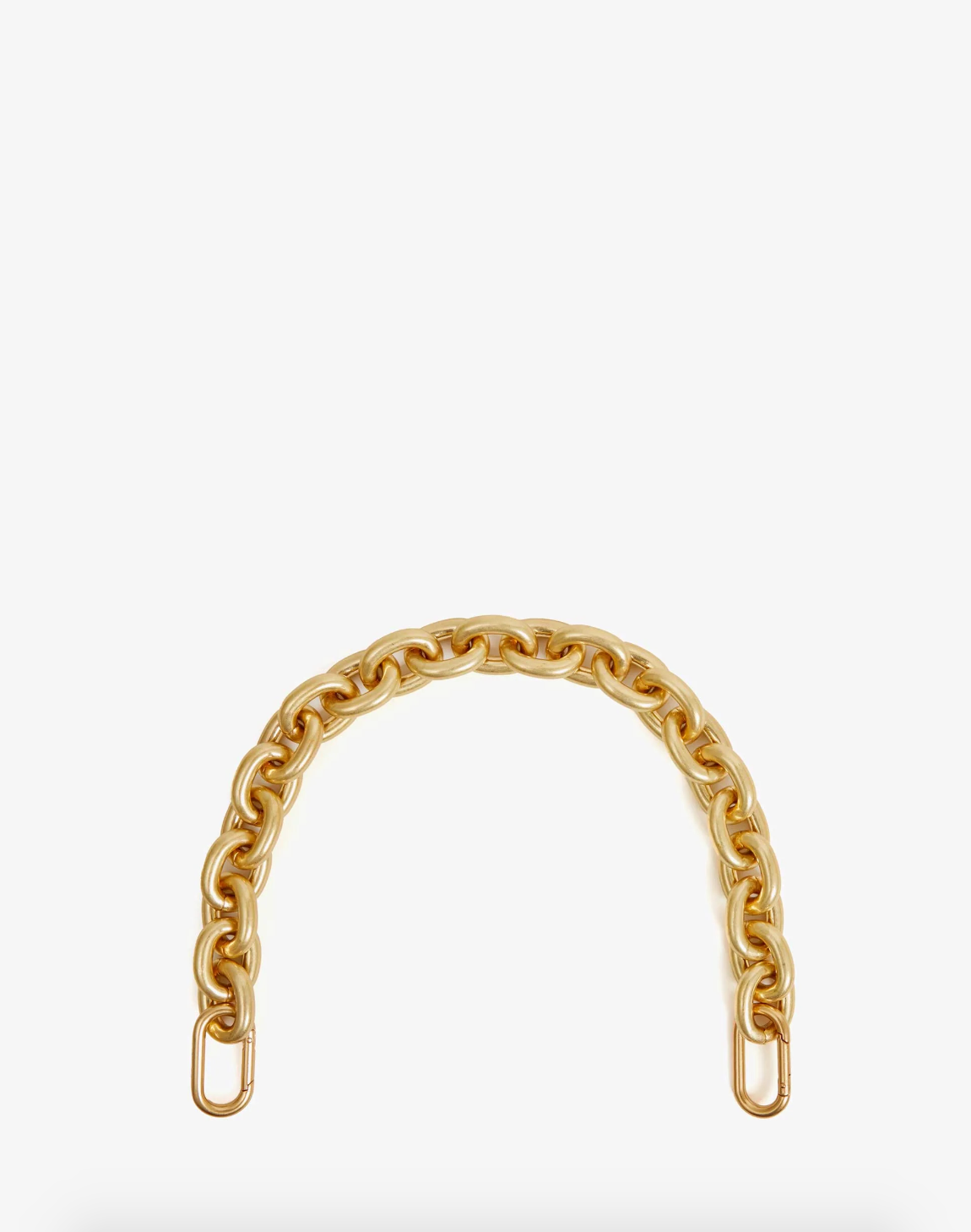 Shortie Bag Strap in Vintage Gold