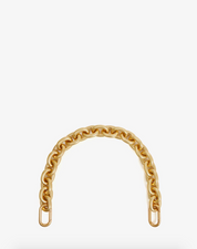 Shortie Bag Strap in Vintage Gold