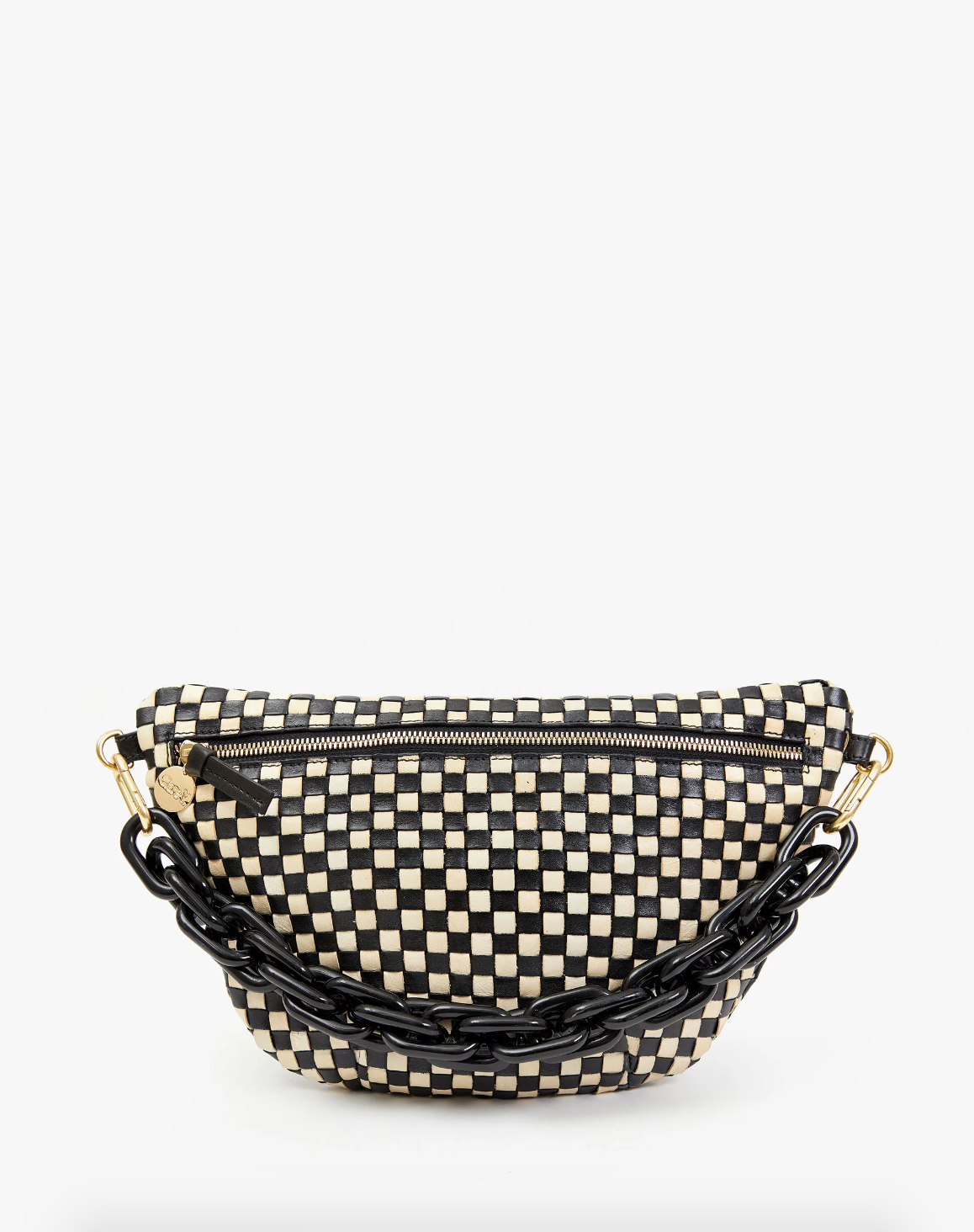 Shortie Bag Strap in Black Resin