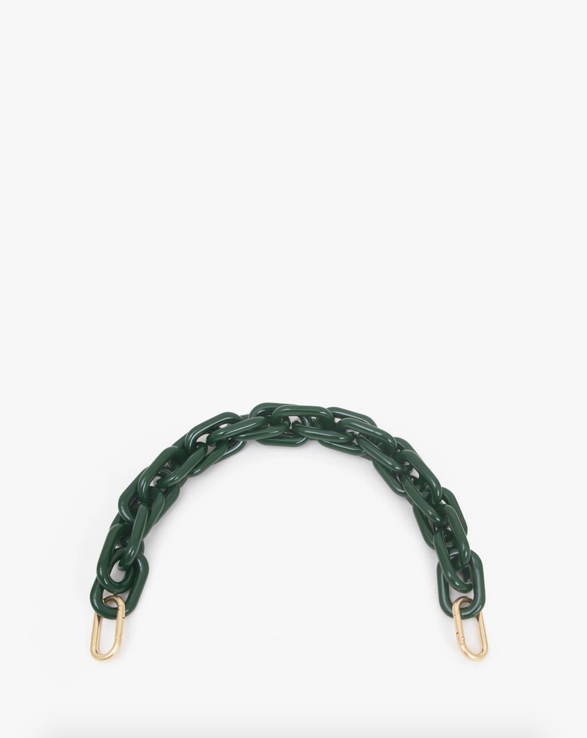 Shortie Bag Strap in Fern Resin