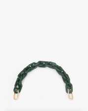 Shortie Bag Strap in Fern Resin
