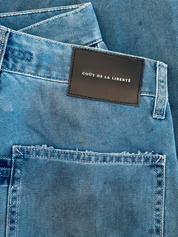 Marshall Indigo Canvas Carpenter Pants