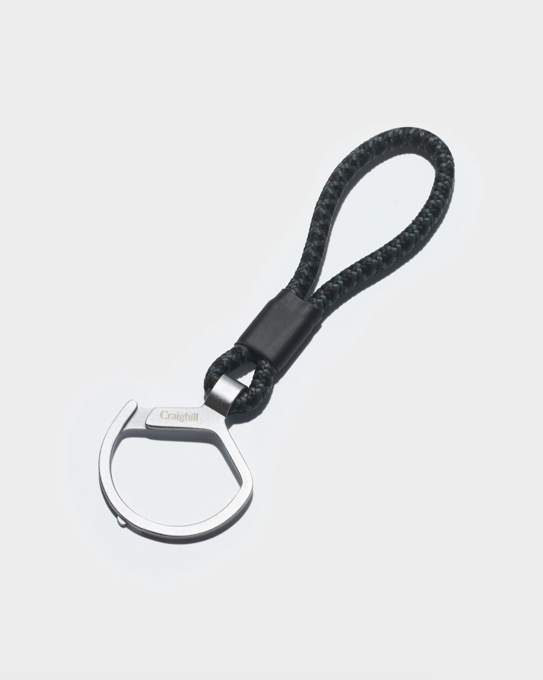 Rope Split Key Ring - Black