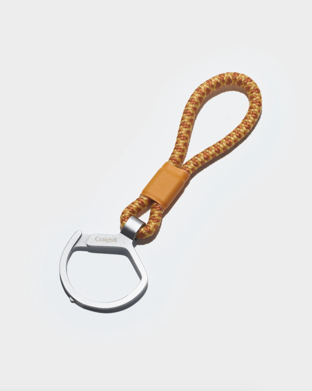 Rope Split Key Ring - Orange
