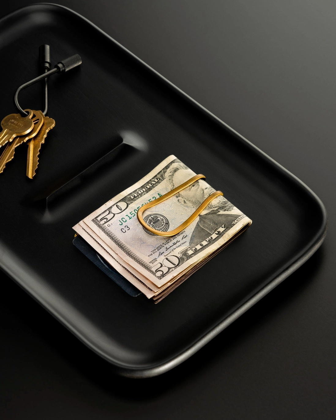 Station Money Clip - Vapor Bronze