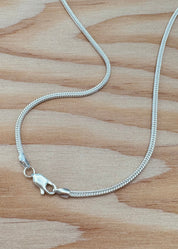 DUNTON ELLERKAMP jewelry Silver foxtail chain clasp