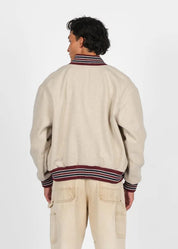 dehen 1920 mens 60's Club Jacket in Vanilla Bean wool