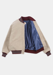 dehen 1920 mens 60's Club Jacket in Vanilla Bean wool