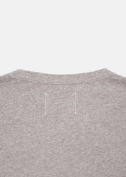 dehen 1920 Heavy Duty Long Sleeve Tee in Heather Grey
