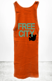 Supervintage Tank in Orange Machine