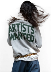 Artists Wanted Bleachout Raglan Sweatshirt