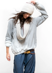 Artists Wanted Bleachout Raglan Sweatshirt