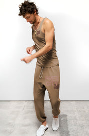 Flow Sweatpant in Moonshrooms Bronzer