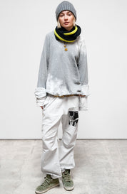 Lucky Rabbits Sweatshirt in Bleachout Heather