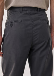 person wearing HARTFORD MENS Taylor Chino Pants in Carbon