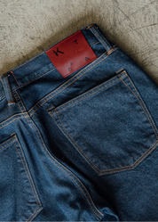 The Barrel Straight Brian 12.5oz Raw Selvedge Denim Jeans