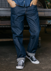 The Barrel Straight Brian 12.5oz Raw Selvedge Denim Jeans