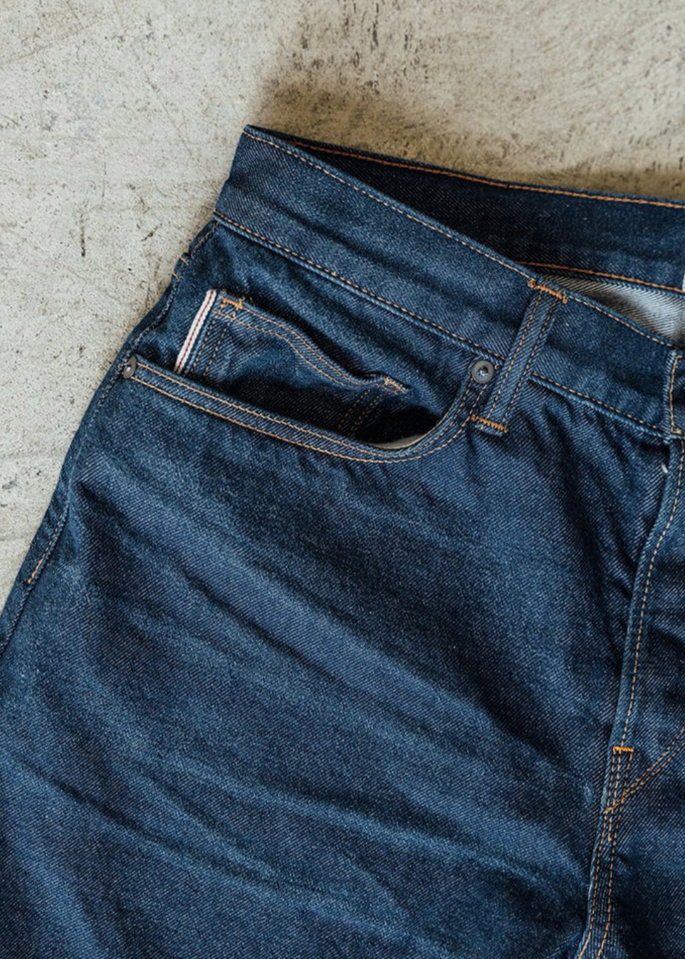 The Barrel Straight Brian 12.5oz Raw Selvedge Denim Jeans