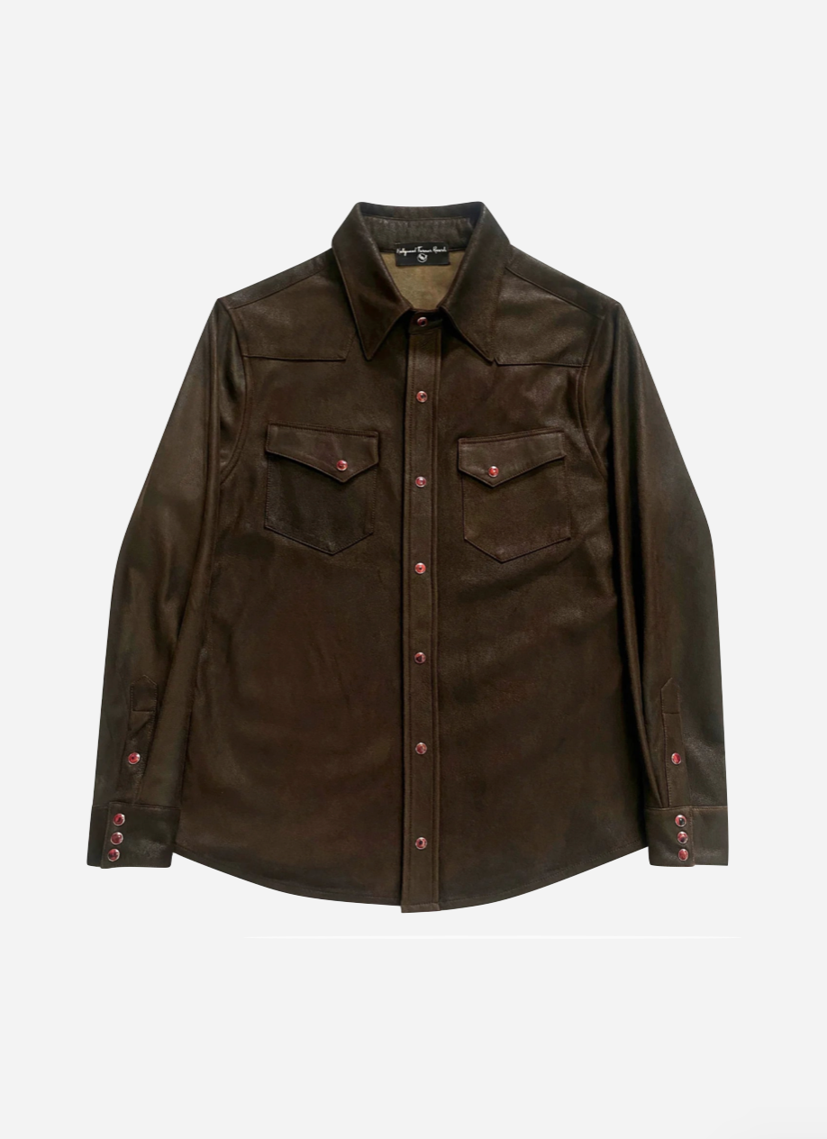 Suede Western Shirt