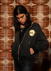 Record Zip-Up Hoodie