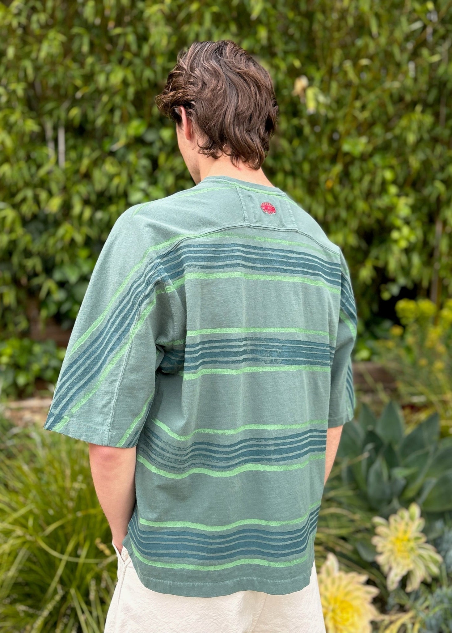 Striped Football Tee