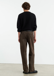 Carsen Pant in Dark Brown