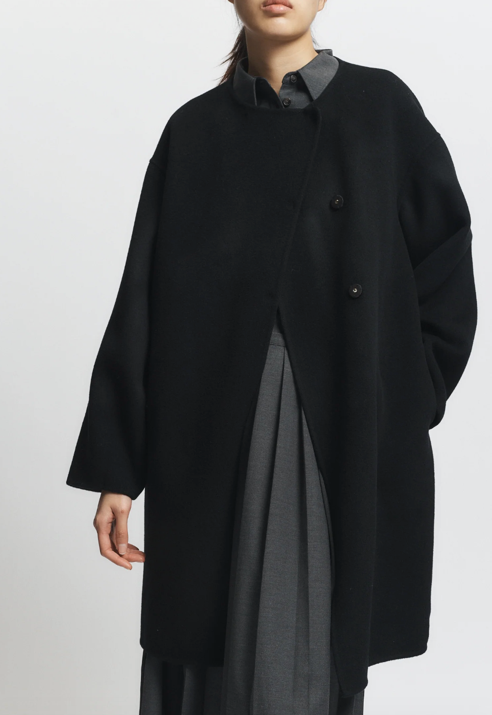 Orla Wool Scarf Coat