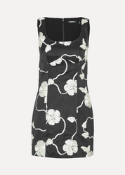 3D Flower Mini Dress
