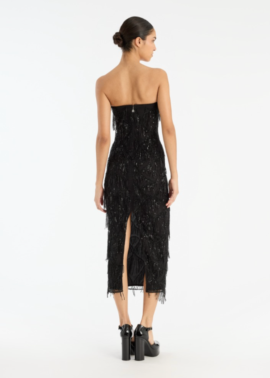 Sequined Mini Tube Dress