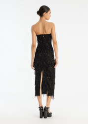Sequined Mini Tube Dress