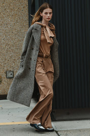 Dayana Herringbone Coat