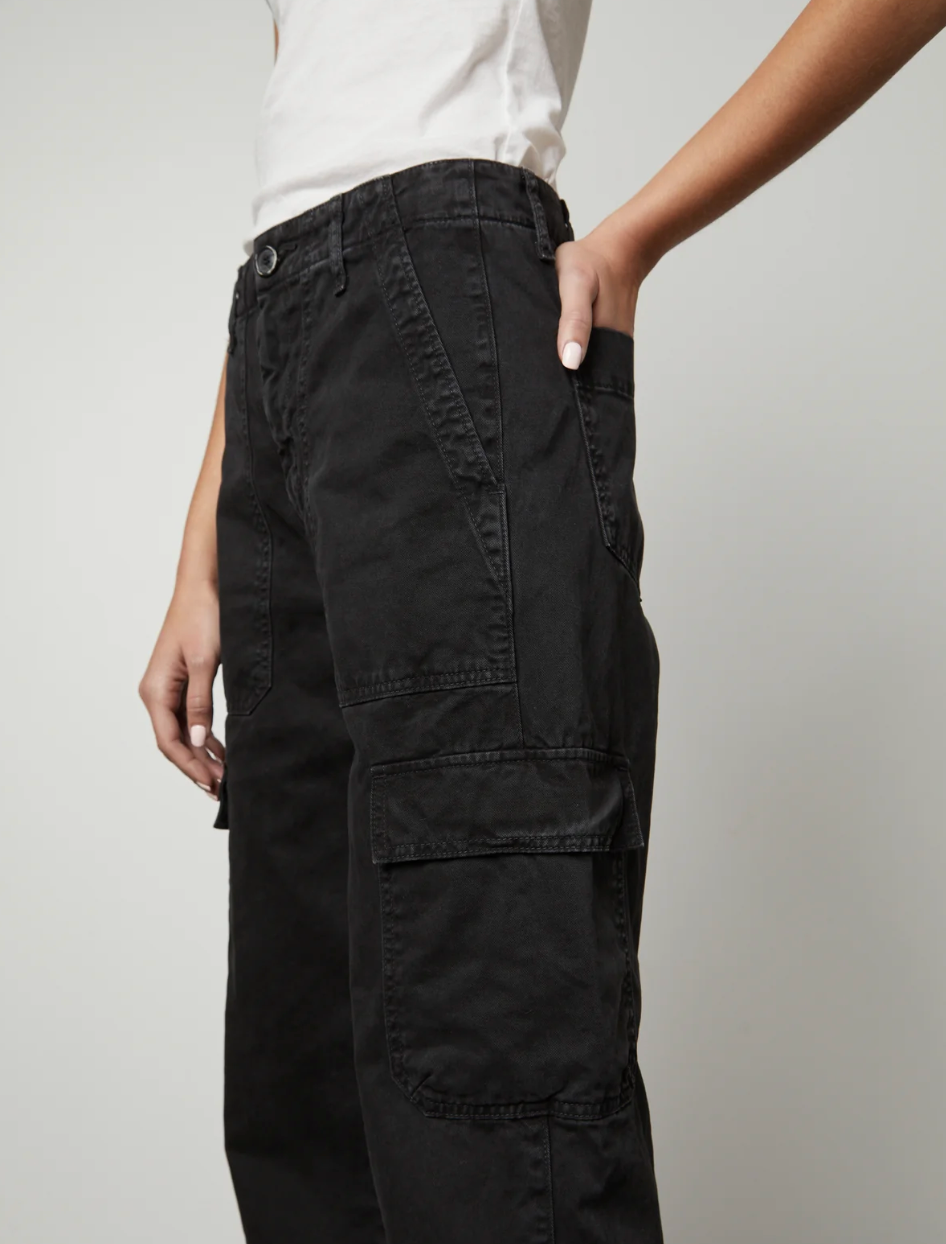 Makayla Sanded Twill Cargo Pants