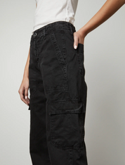 Makayla Sanded Twill Cargo Pants