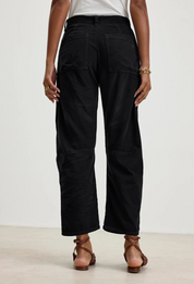 Sue Corduroy Pants in Black