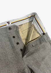 Herringbone Straight Leg Pants