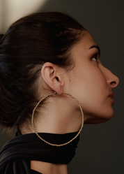 Aquila Hoop Earrings