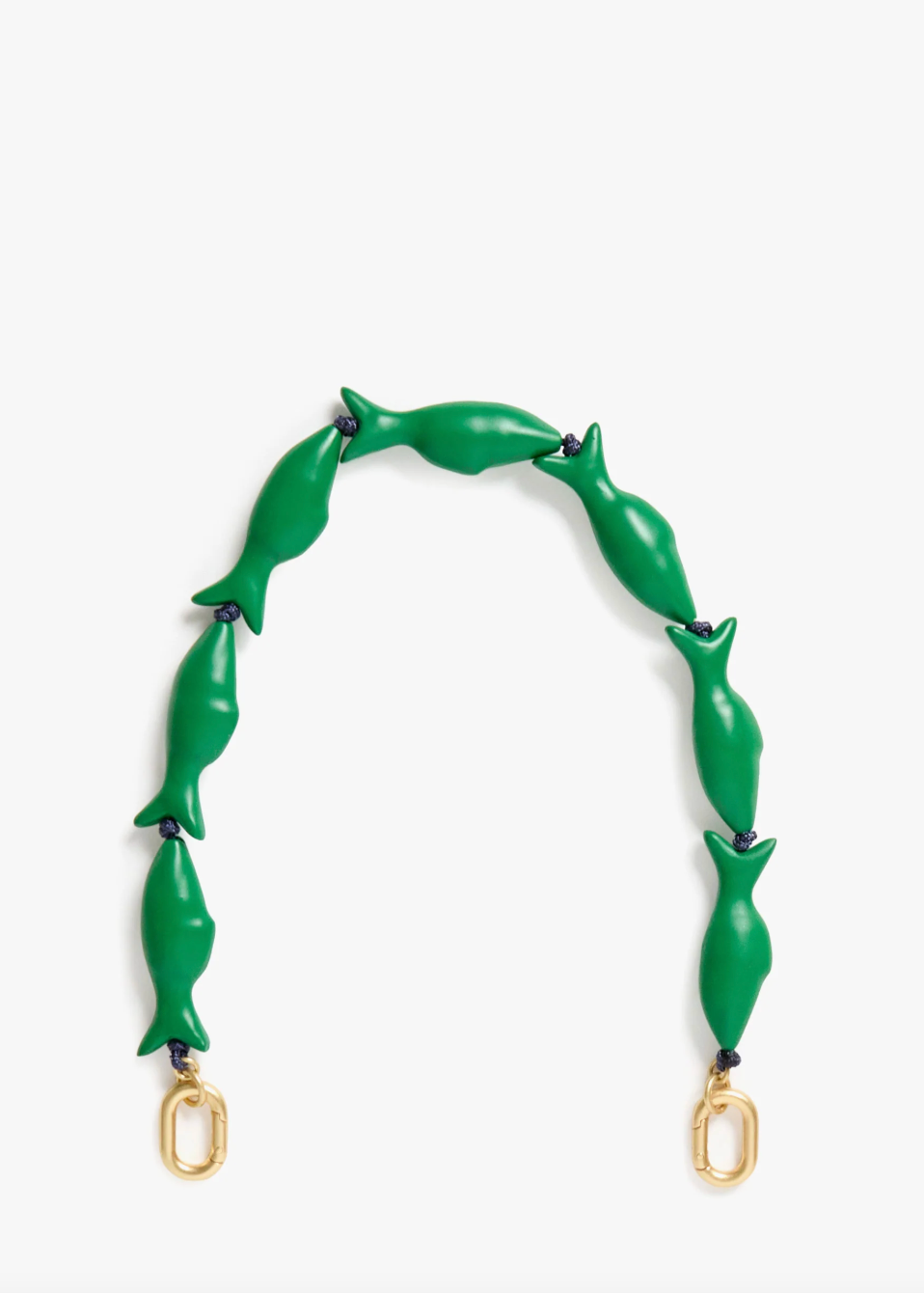 Shortie Strap in Emerald Sardine