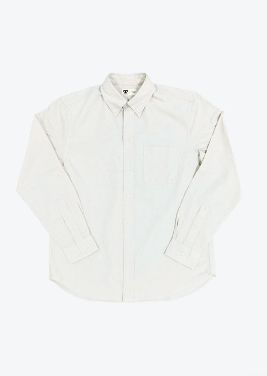 Oxford Button Down Shirt in White