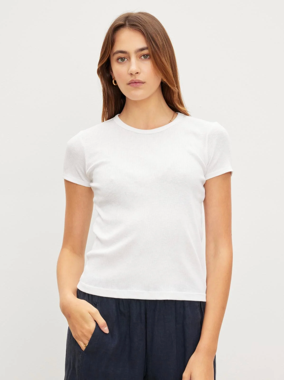 Brenny Tee in White