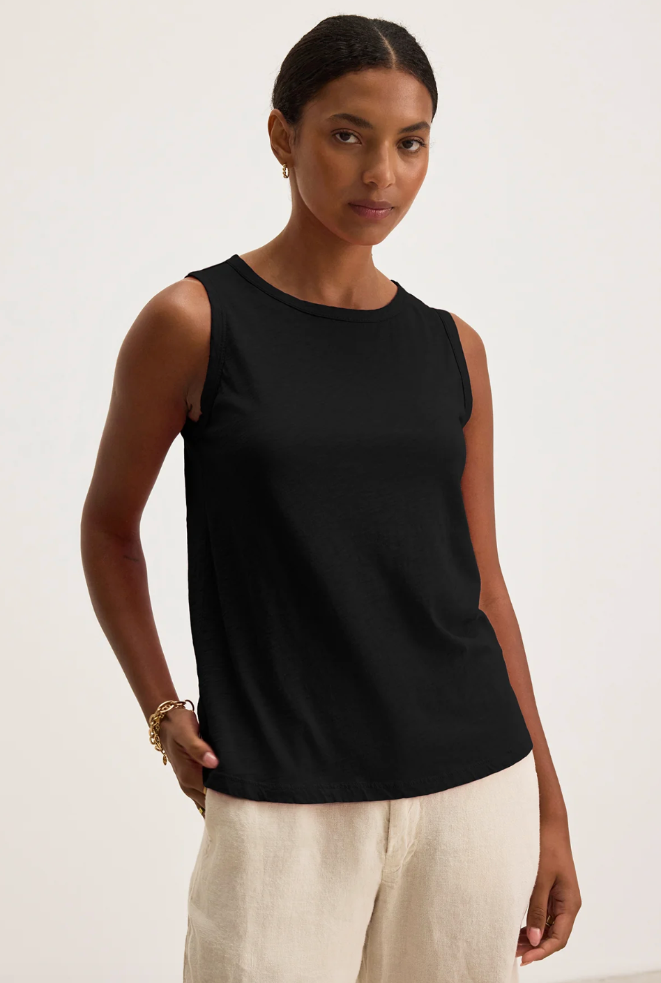 Taurus Tank Top in Black